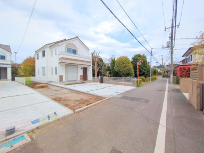【前面道路含む現地写真】 | 調布市深大寺元町4丁目　新築戸建　全2棟 | 3号棟