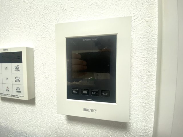 鎌倉に住みたい人お問い合わせお待ちしておりますの防犯設備|テレビモニター付きのインターホンです。