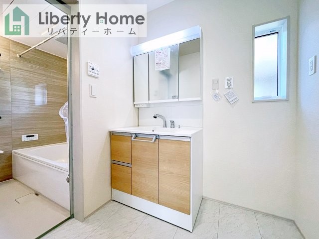 牛久市南7丁目16期　新築戸建　の独立洗面台