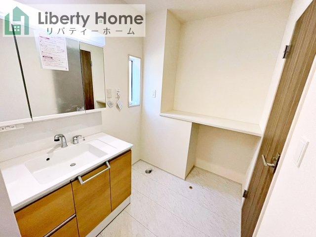 牛久市南7丁目16期　新築戸建　の脱衣所