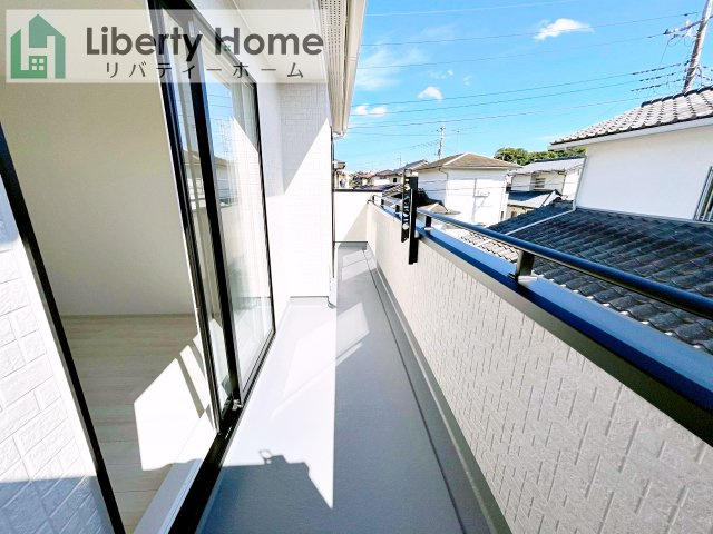 牛久市南7丁目16期　新築戸建　のバルコニー