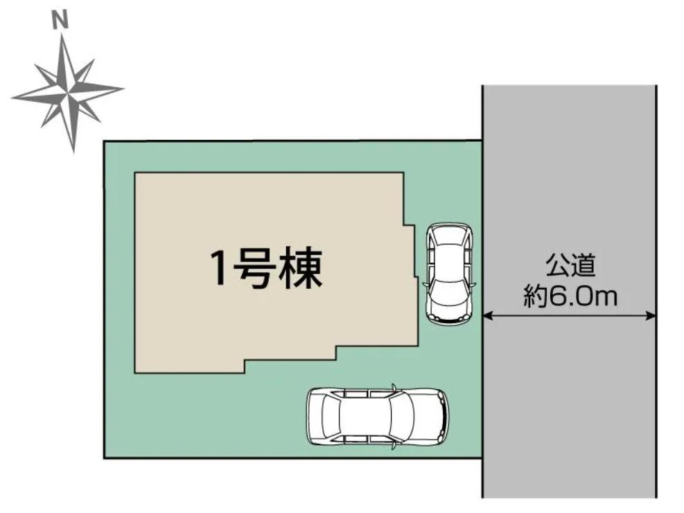 牛久市南7丁目16期　新築戸建　の区画図