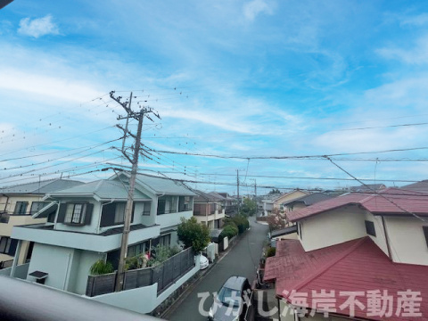 茅ヶ崎市小和田　新築戸建　全2棟の展望|南側バルコニーからの眺望