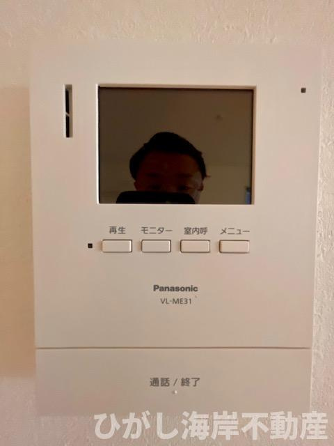 茅ヶ崎市小和田　新築戸建　全2棟のセキュリティ|TVモニター付きインターフォン