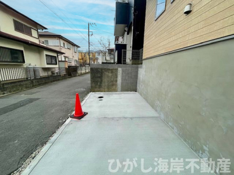 茅ヶ崎市小和田　新築戸建　全2棟の駐車場|駐車スペース
