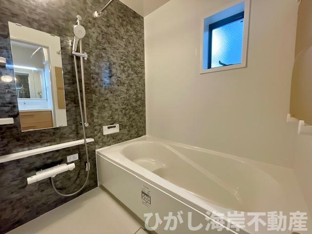 茅ヶ崎市小和田　新築戸建　全2棟の浴室|1坪タイプ　ユニットバス