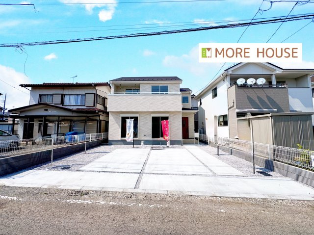 Livele Garden太田市大原町　新築住宅１号棟の外観