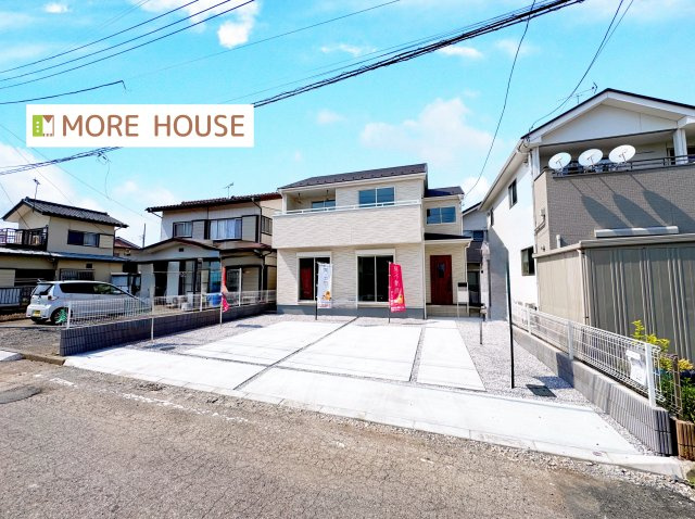 Livele Garden太田市大原町　新築住宅１号棟の外観