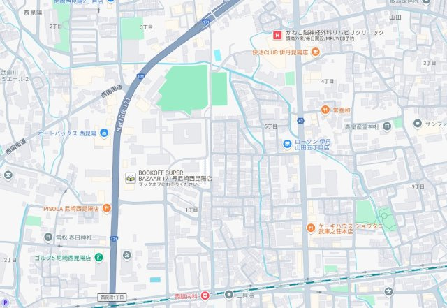尼崎市西昆陽　第2期　新築一戸建ての地図
