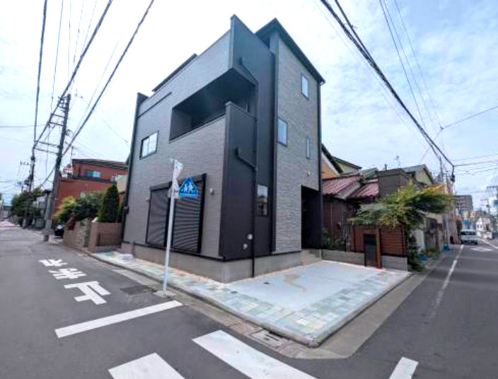 新築戸建　江戸川区南小岩4丁目　４LDK　23.47坪　完成済の外観