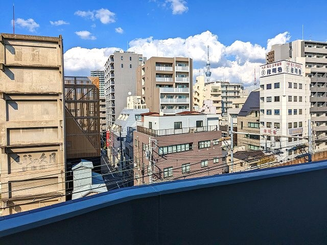 STAGE FIRST浅草橋Ⅲの設備|6Fの眺望です