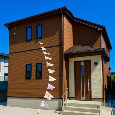 【外観】 | 成田市玉造II 2号棟 | 即日のご見学も可能です。お気軽に0476-37-3888までお問合せ下さい。
