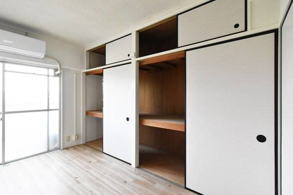 ビレッジハウス柳田1号棟の収納|ビレッジハウスの同一物件・同一タイプの間取りの写真です