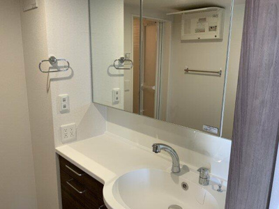 【洗面所】 | メルヴェーユイイダ芝原