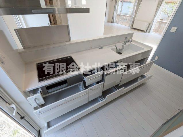 弟子屈町中央2丁目　中古住宅のキッチン