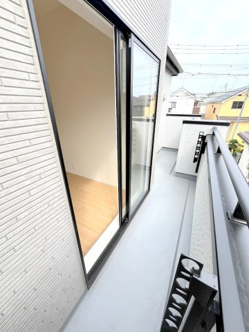 昭島市緑町3丁目全2棟 新築分譲のバルコニー