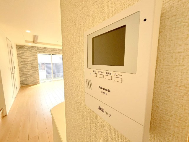 昭島市緑町3丁目全2棟 新築分譲の防犯設備