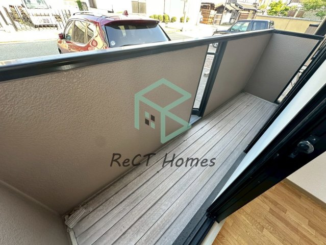 マーリンキードムのバルコニー