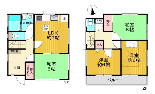 武蔵野市境南町５丁目 中古戸建 中央線 武蔵境駅の間取り