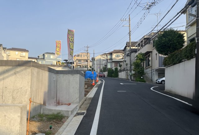 いぶき野22番 新築分譲住宅(全12棟）の前面道路含む現地写真|前面道路含む現地写真です