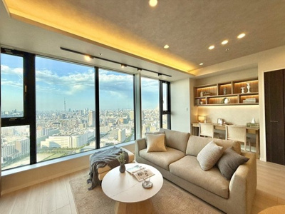 【居間・リビング】 | シティタワーズ豊洲ザ・シンボル | ゆったりとした居間です