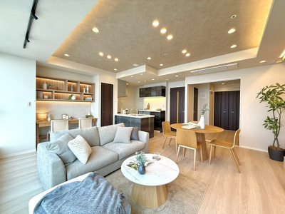 【居間・リビング】 | シティタワーズ豊洲ザ・シンボル | おしゃれなリビングです