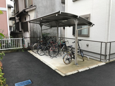 【その他共用部分】 | ベルデ綱島【SHM】 | 屋根付き駐輪場あります！