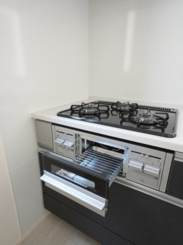 【キッチン】 | よかタウン南区田井島2丁目1期　1号棟 | ガスコンロ
