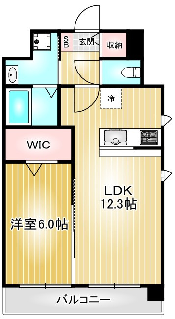 S-FORT大須観音|名古屋市の賃貸ならMy賃貸の間取り|S-FORT大須観音