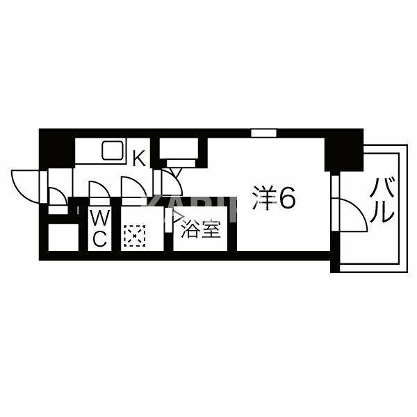 エスリードレジデンス梅田デュオの間取り