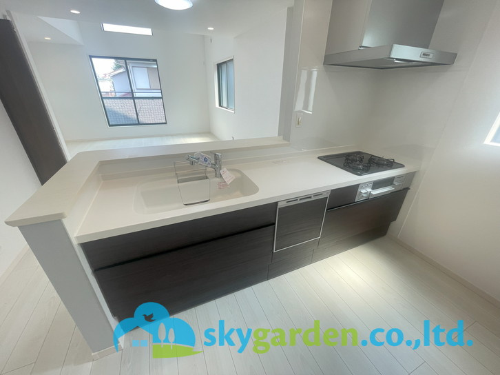 藤沢市善行３丁目　新築戸建　全3棟1号棟のキッチン