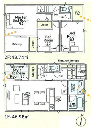秦野市南矢名第17　新築戸建　全8棟5号棟
