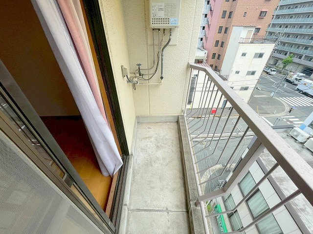 赤羽ハイツのバルコニー