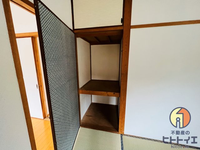 富久貸家の収納|和室の収納です