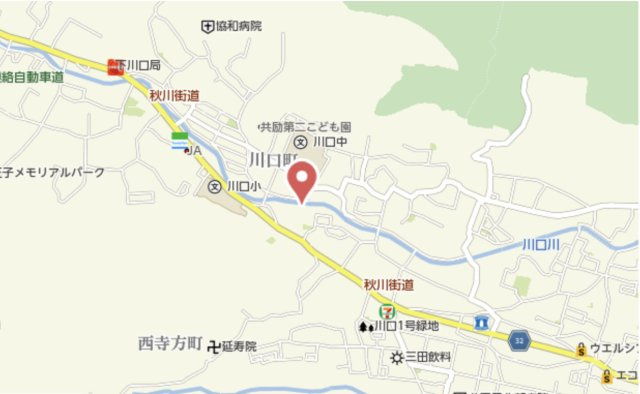 祝　成約済み　八王子市　川口町　中古戸建の地図|～仲介手数料無料☆八王子ひなた不動産～八王子市川口町　中古戸建