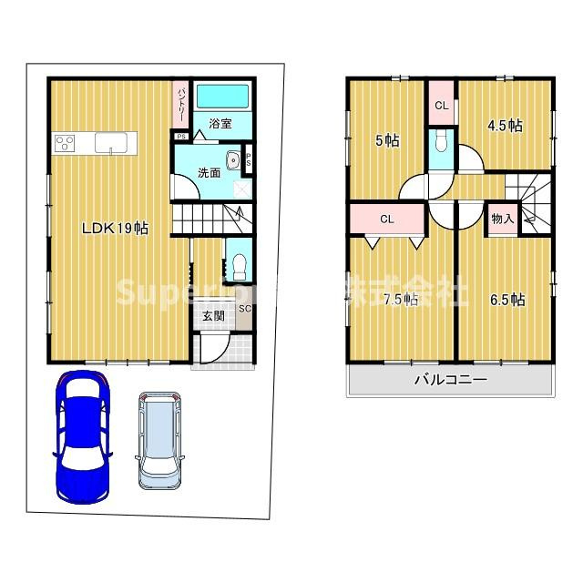 【新築戸建て】大津市中央1丁目 
