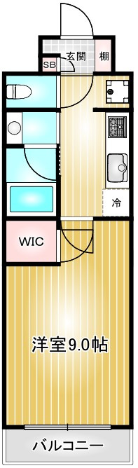 アモンリオブランシュ|名古屋市の賃貸ならMy賃貸の間取り|アモンリオブランシュ
