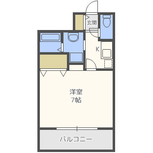 【間取り】 | ＤＳタワー大博通り
