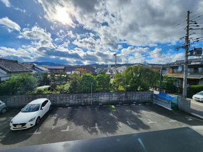 メモワール上桂の展望|西向き眺望