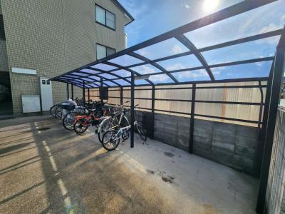 メモワール上桂の駐車場|駐輪場