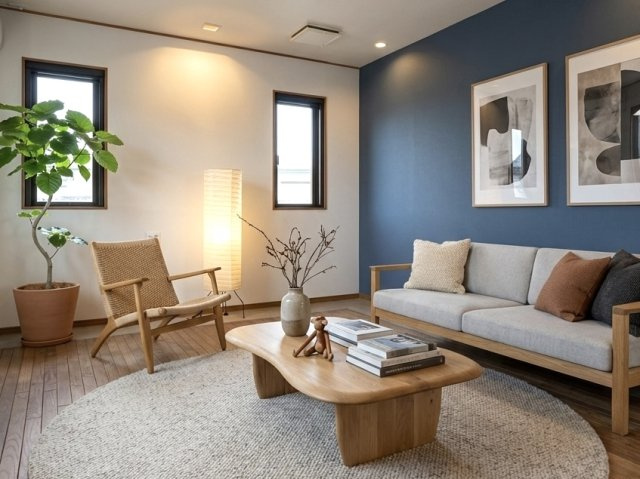 仲町3丁目住宅の洗面所|使いやすい洗面所です