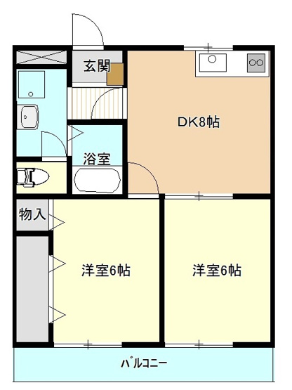 【間取り】 | ツインエステートB
