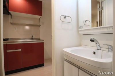 【独立洗面台】 | アルビレオ | 独立洗面台、朝の身支度には欠かせません