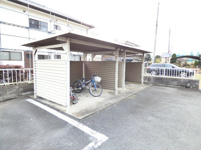 【その他共用部分】 | グレースならB | 駐輪場です。