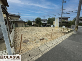 【前面道路含む現地写真】 | 城陽市寺田大川原　１区画　売土地　建築条件付き　