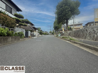 【前面道路含む現地写真】 | 城陽市寺田大川原　１区画　売土地　建築条件付き　