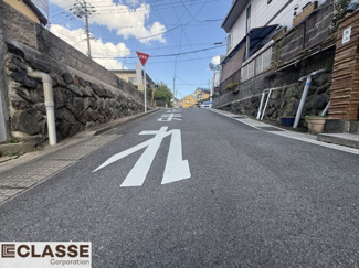 【前面道路含む現地写真】 | 宇治市広野町寺山　売土地　建築条件付き