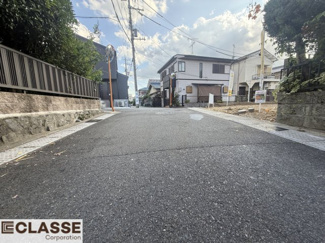【前面道路含む現地写真】 | 宇治市広野町寺山　売土地　建築条件付き