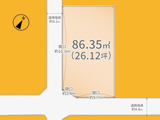 【土地図】 | 宇治市広野町寺山　売土地　建築条件付き