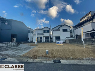 【前面道路含む現地写真】 | 宇治市伊勢田町砂田　売土地　建築条件付き